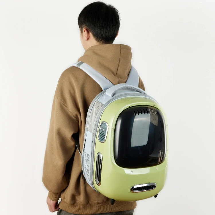 Plecak Petkit Breezy2 w kolorze Retro Green – nowoczesny design i aktywne chłodzenie