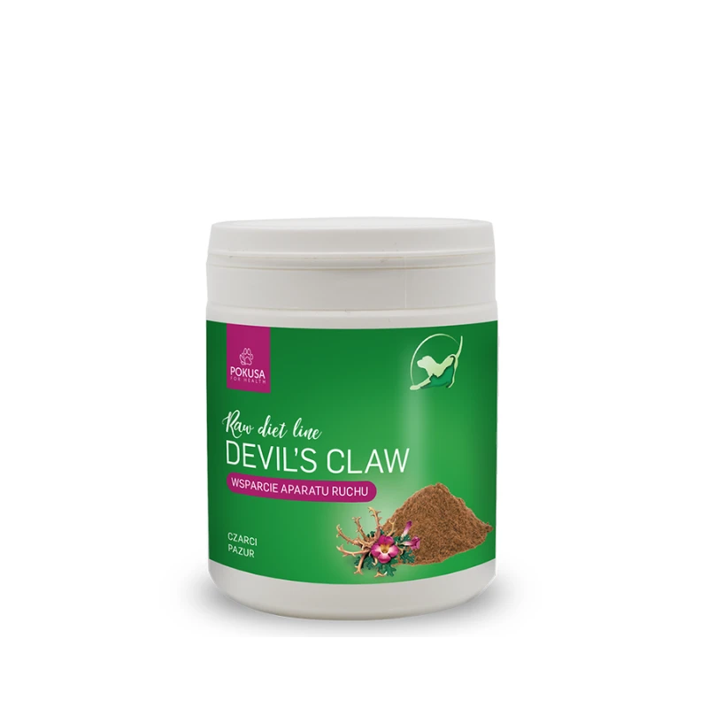 Czarci Pazur 100 g – naturalny suplement aparatu ruchu dla psa i kota