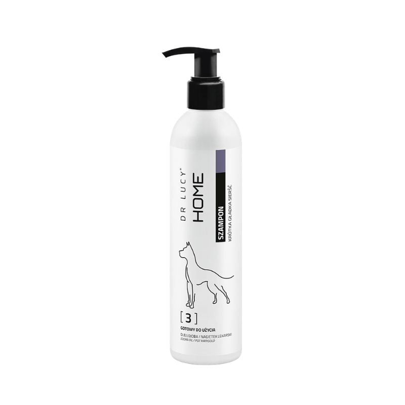 szampon dr lucy home nr 3 dla psów krótkowłosych 250 ml