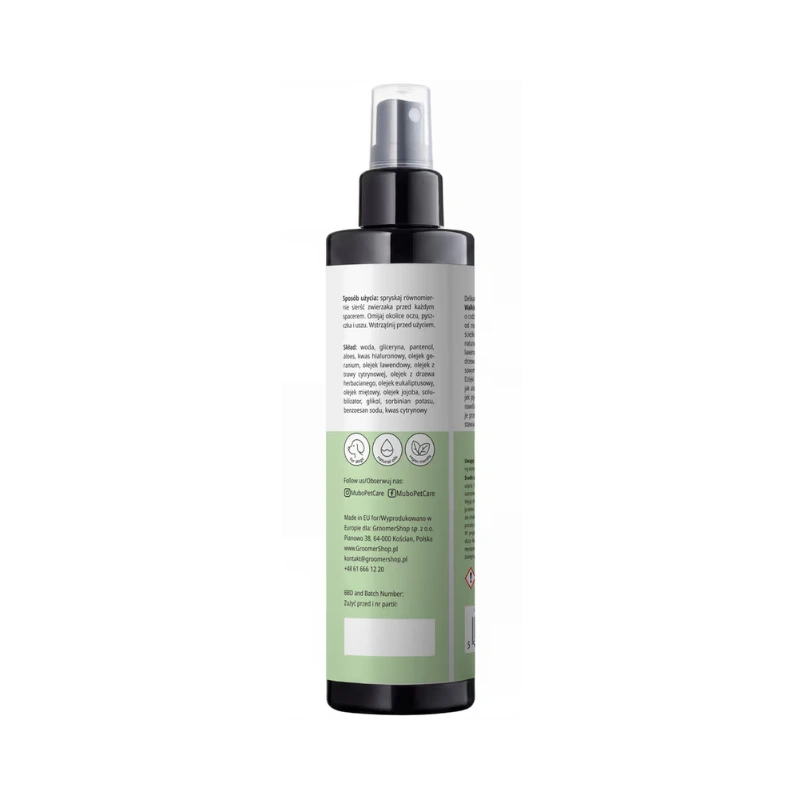 naturalny spray pielęgnacyjny dla psa
