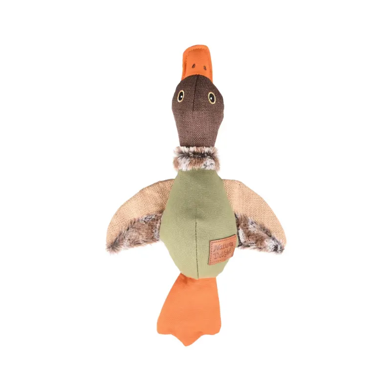 pluszowa kaczka dla psa Flamingo Natura Delight Duck 35 cm